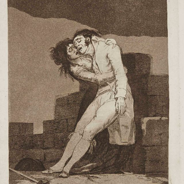 Francisco Goya — Любовь и милосердие, фото 10 из Лос-Капричос (д. 47; Н. 45)