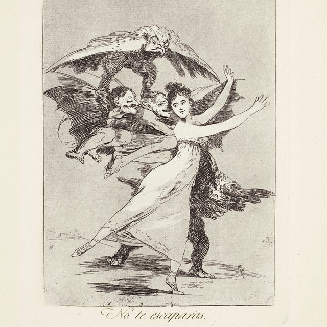 Francisco Goya — Вы не сбежите (никаких побегов) Фото 72 из: Los Caprichos