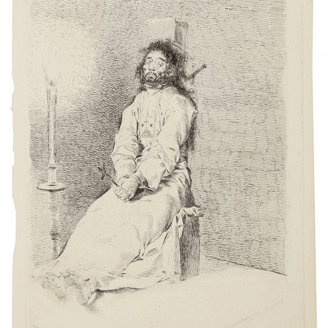 Francisco Goya — Эль агарротадо (Человек с удавкой)