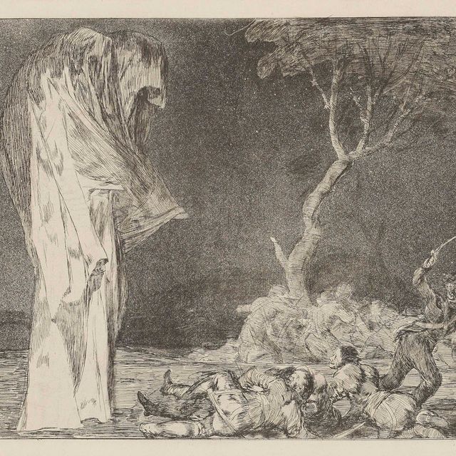 Francisco Goya — Ради вечной чести (Не теряй чести из-за страха), фото 2 из "Los Proverbios" (D. 203; H. 249)