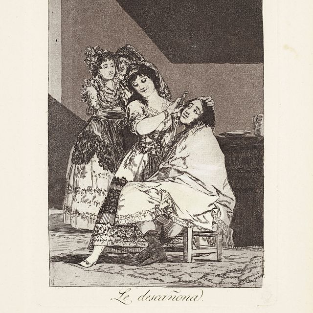 Francisco Goya — Ле десканьона , фото 35 из Лос-Капричос