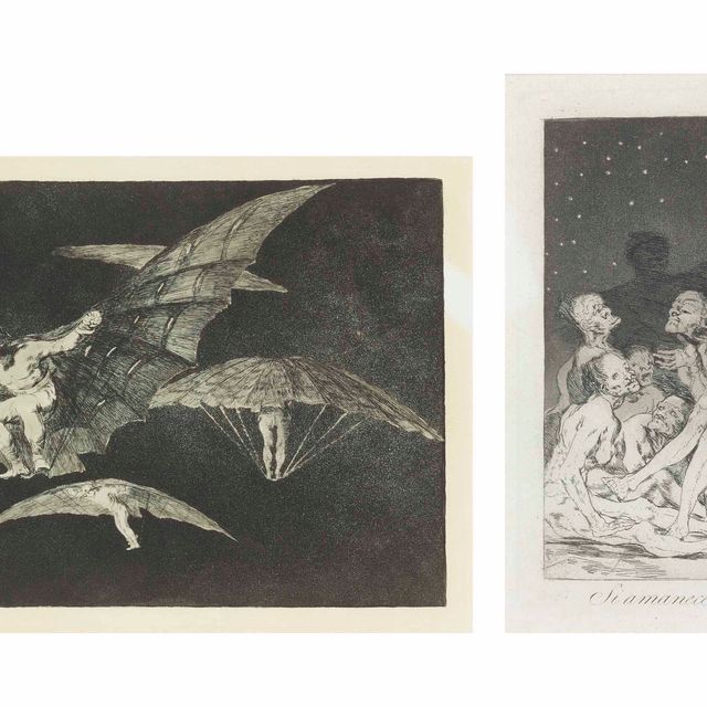 Francisco Goya — Донде хей ганас хей мана, из Лос-Провербиос
