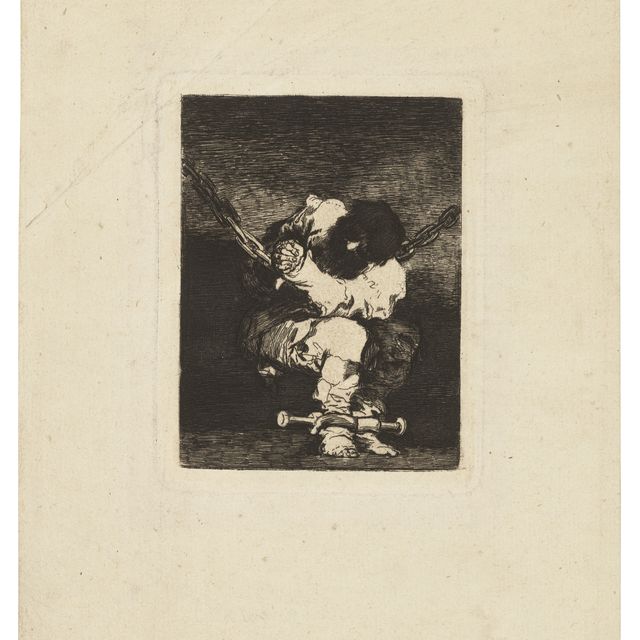 Francisco Goya — Тан барбара, сегуридад комо эль делито ("Маленький узник")