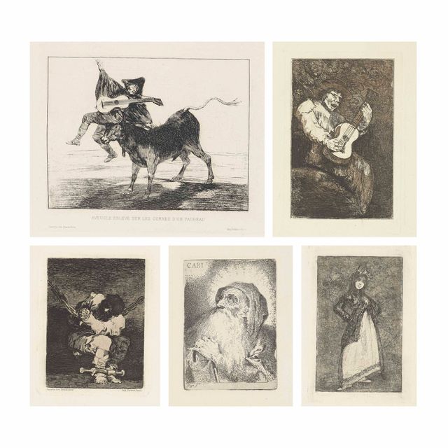 Francisco Goya — Небольшая коллекция офортов