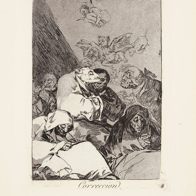 Francisco Goya — Исправление (Correction) Фото 46 от: Los Caprichos
