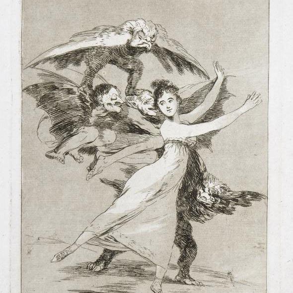 Francisco Goya — Никаких побегов, фото 72 из Лос-Капричос (Харрис, 107)