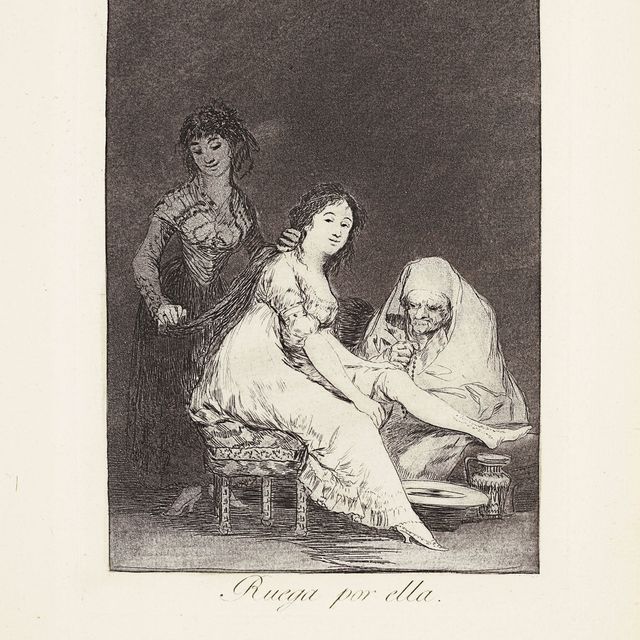 Francisco Goya — Руэга-пор-Элла , фото 31 из Лос-Капричос