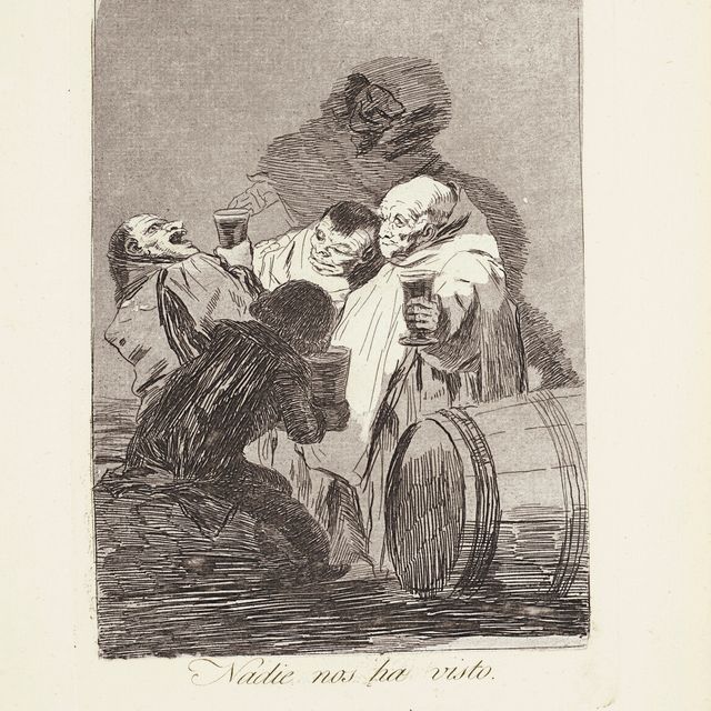 Francisco Goya — Никто нас не видел (Надежда на будущее) Фото 79 из: Los Caprichos