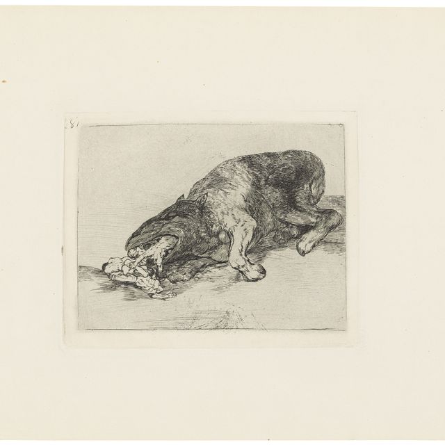 Francisco Goya — Пять тарелок от: Los Desastres de la Guerra