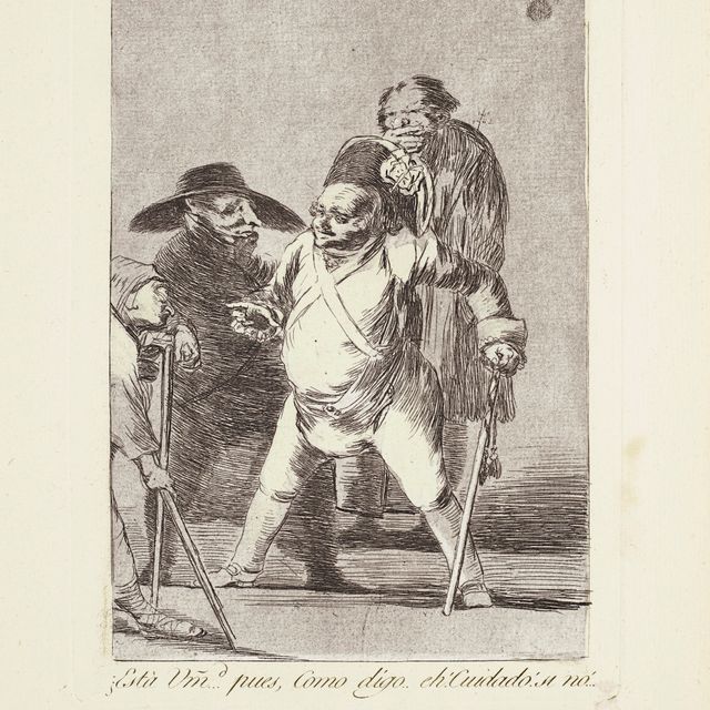Francisco Goya — Вы понимаете? Ну, как я сказал... эх! Берегись! Иначе... ( ¿ understand ¿ ¿ ¿ ¿ ¿ ¿ ¿ ¿ ¿ ¿ ¿ ¿ ¿, Комо диго.. эх! Спасибо! Нет!...) Фото 76 из Лос-Капричос
