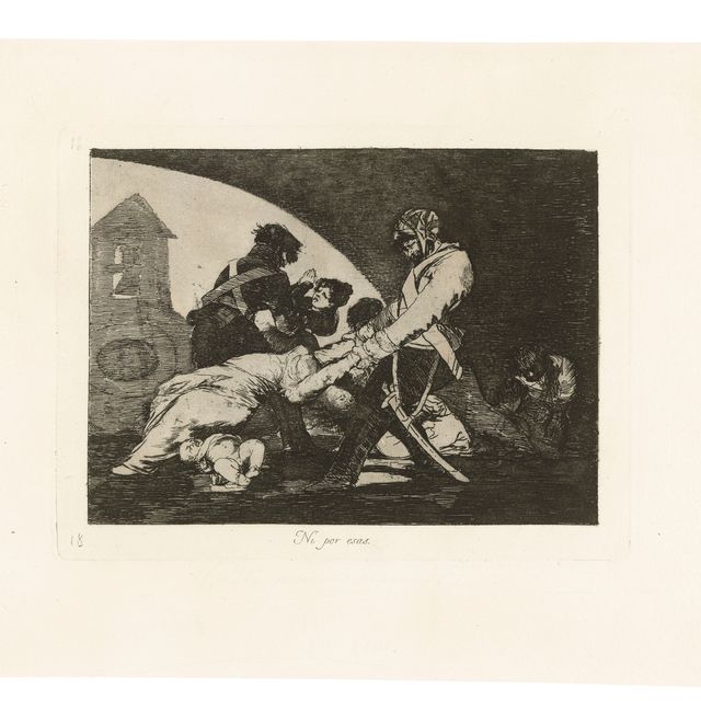 Francisco Goya — Барбарос!, Фото 38 от: Los Desastres de la Guerra