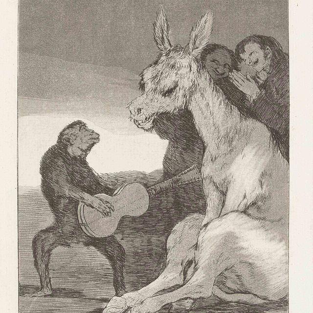 Francisco Goya — Брабисимо, фото 38 из "Лос Капричос" (Д.75; Н. 73)