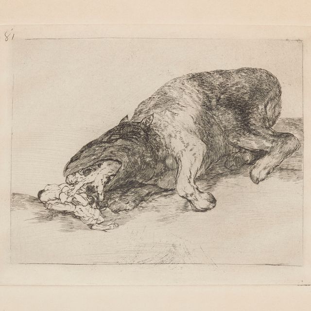 Francisco Goya — Fiero monstruo! (Свирепый монстр!)