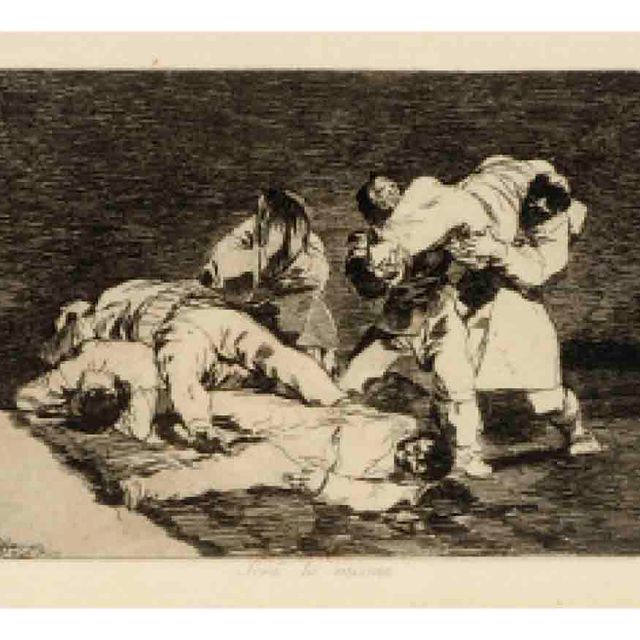 Francisco Goya — Сера ло Мисмо (фото 21 из архива "Бедствия Герры") (D. 140; H. 141)