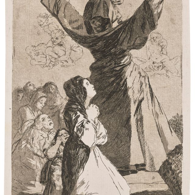 Francisco Goya — Вот что происходит в састре, фото 52 из Лос-Капричос.