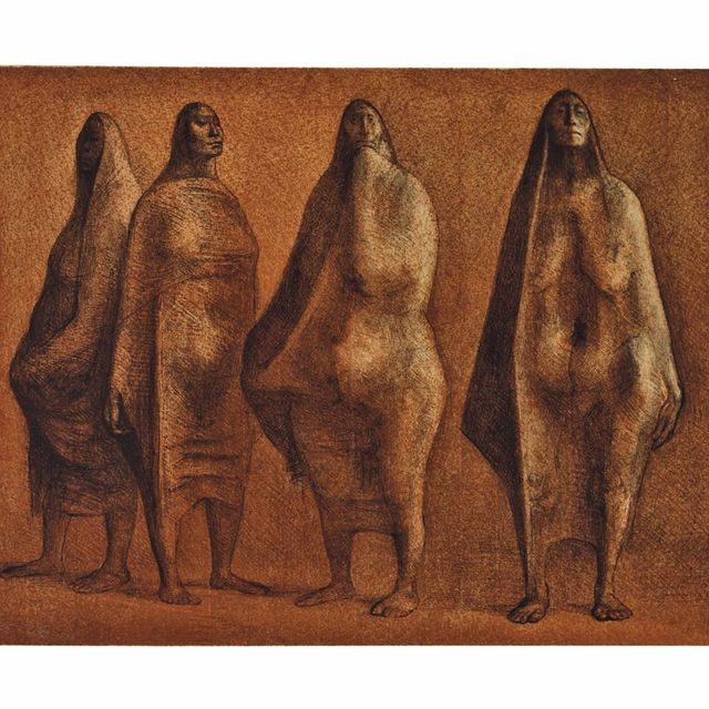 Francisco Zuniga — Изящная фигурка пирога (B. 49)