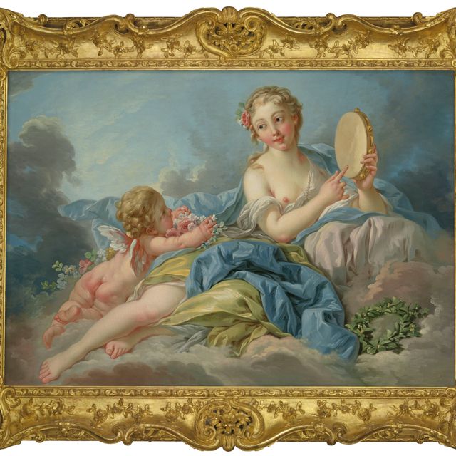 François Boucher — Муза Эрато
