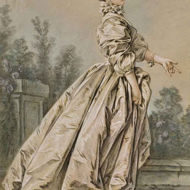 François Boucher — Женщина танцует в парке аттракционов по праву, автор "Мадам де Помпадур"