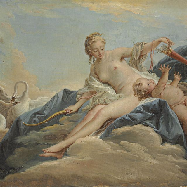 François Boucher — Венера, обезоруживающая Купидона