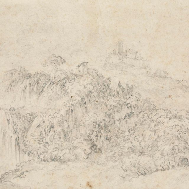 François Boucher — Водопады в Тиволи
