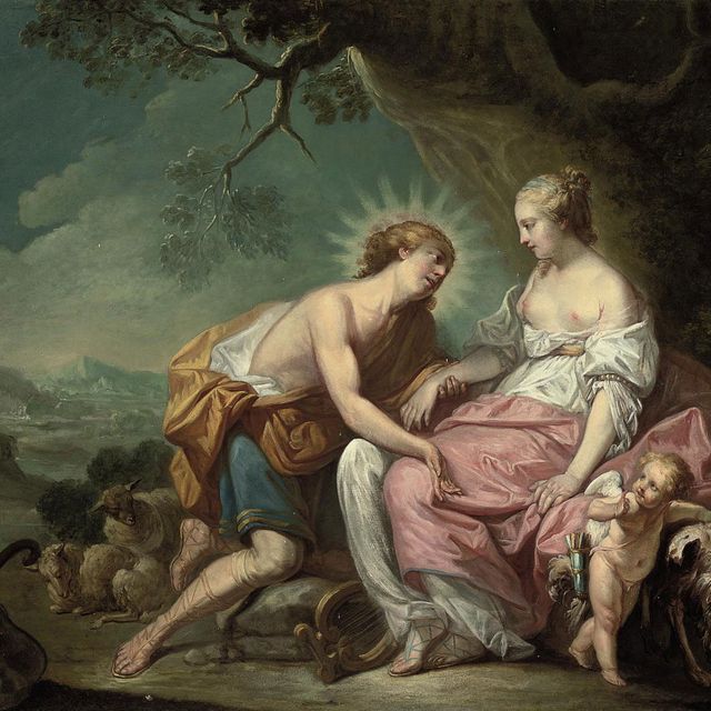 François Boucher — Аполлон и кумейская сивилла