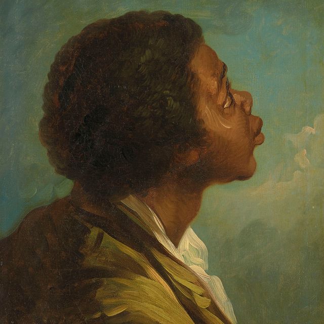 François Boucher — Молодой парень в черном профиле