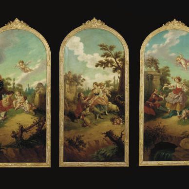 François Boucher — В МАНЕРЕ ФРАНСУА БУШЕ, 20 ВЕК