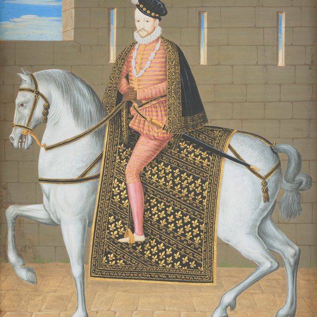 François Clouet — Карл IX, рыцарь