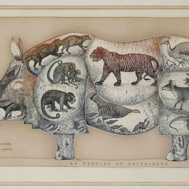 François-Xavier Lalanne — Воспоминания о носорогах , 1980