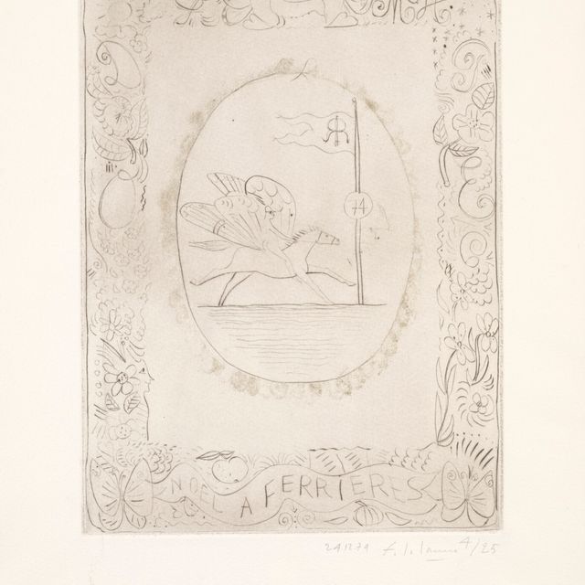 François-Xavier Lalanne — "НОЭЛЬ А ФЕРЬЕР", 1974
