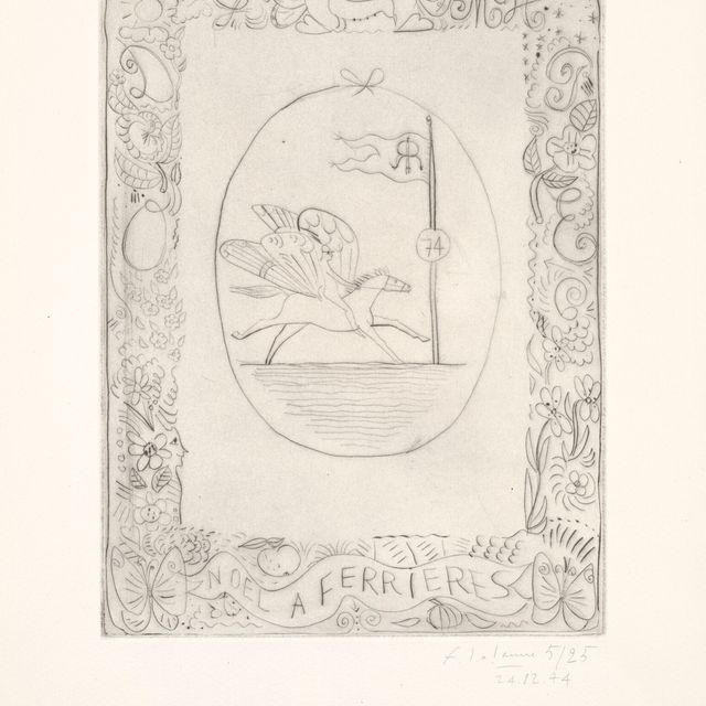 François-Xavier Lalanne — "НОЭЛЬ А ФЕРЬЕР", 1974