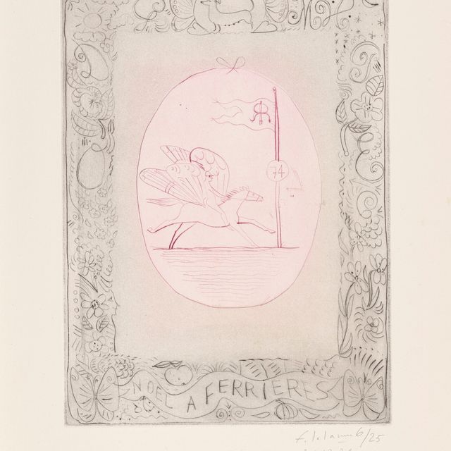 François-Xavier Lalanne — "НОЭЛЬ А ФЕРЬЕР", 1974