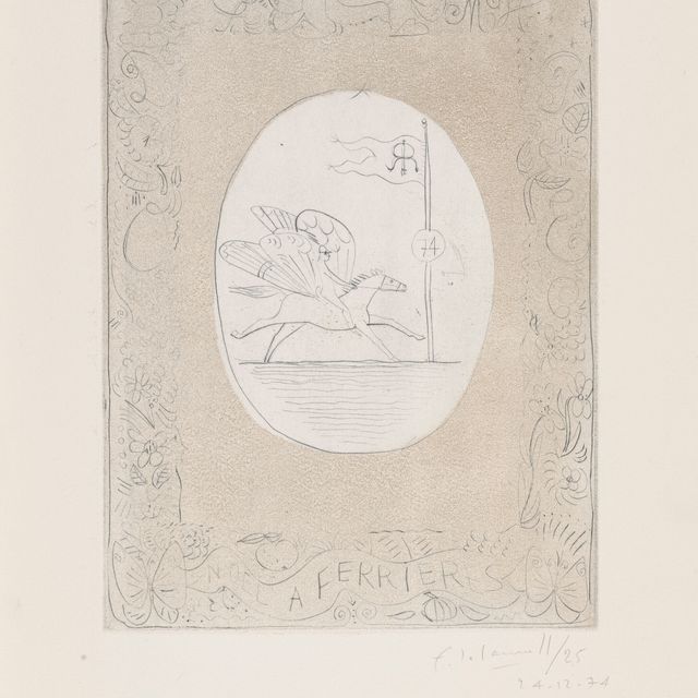 François-Xavier Lalanne — "НОЭЛЬ А ФЕРЬЕР", 1974