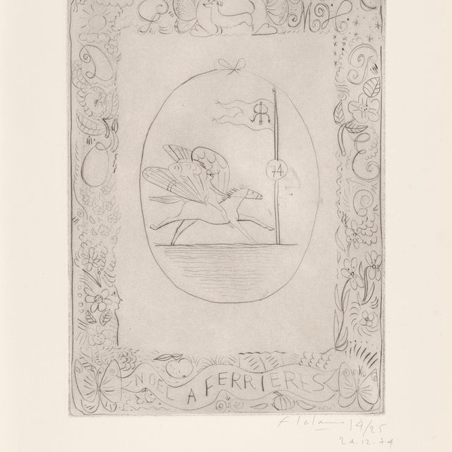 François-Xavier Lalanne — "НОЭЛЬ А ФЕРЬЕР", 1974