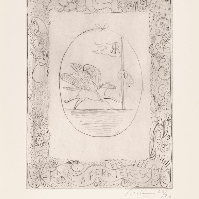 François-Xavier Lalanne — "НОЭЛЬ А ФЕРЬЕР", 1974