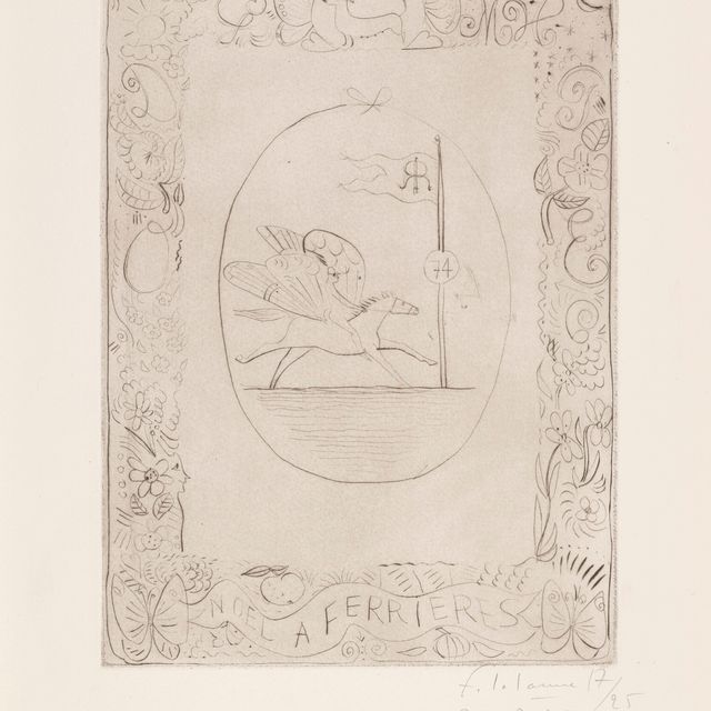 François-Xavier Lalanne — "НОЭЛЬ А ФЕРЬЕР", 1974