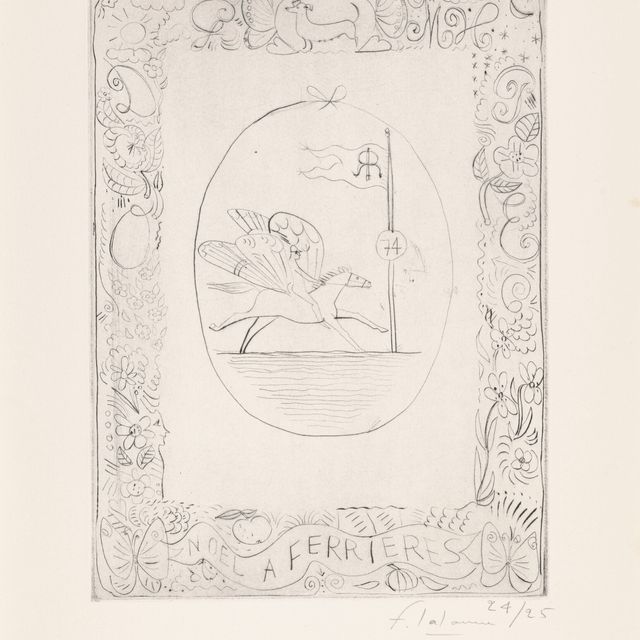 François-Xavier Lalanne — "НОЭЛЬ А ФЕРЬЕР", 1974