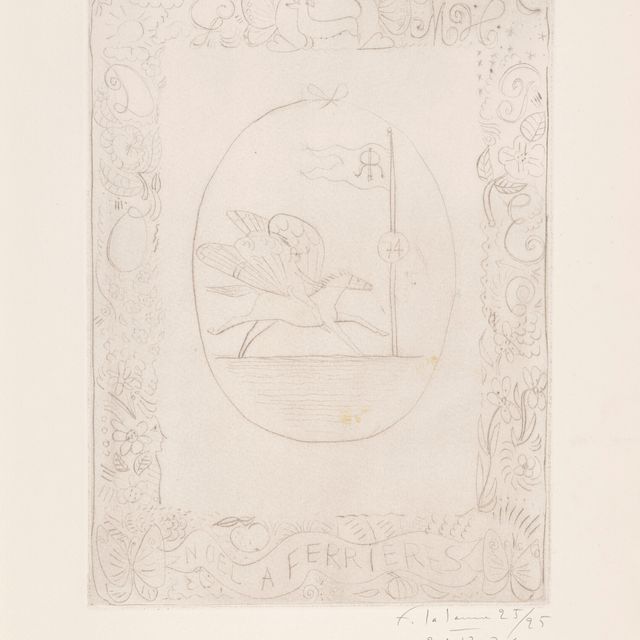 François-Xavier Lalanne — "НОЭЛЬ А ФЕРЬЕР", 1974