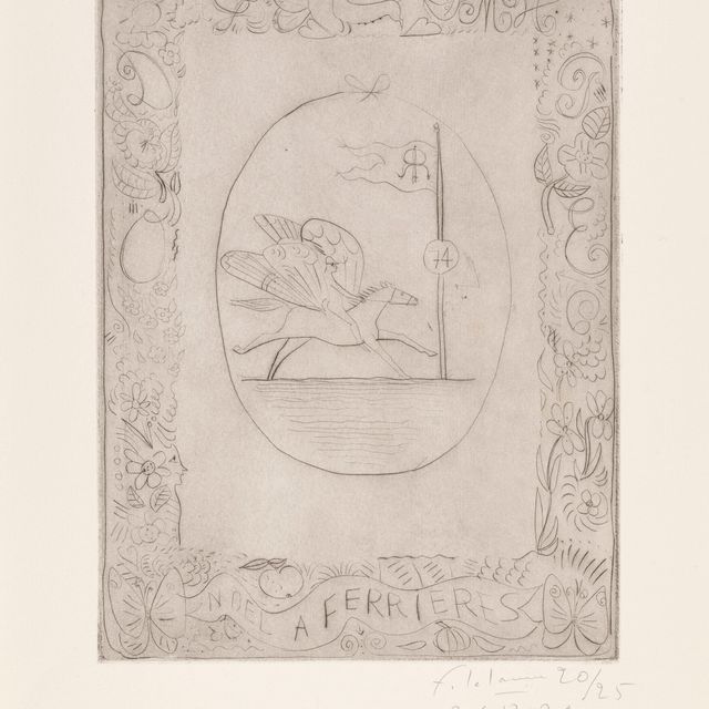François-Xavier Lalanne — "НОЭЛЬ А ФЕРЬЕР", 1974