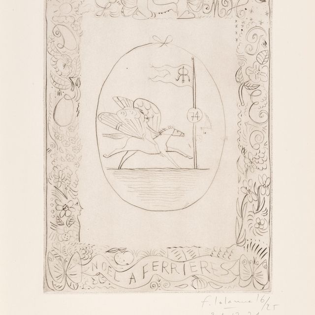 François-Xavier Lalanne — "НОЭЛЬ А ФЕРЬЕР", 1974