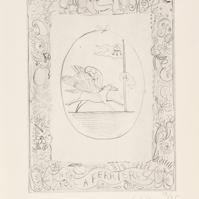 François-Xavier Lalanne — "НОЭЛЬ А ФЕРЬЕР", 1974