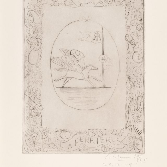François-Xavier Lalanne — "НОЭЛЬ А ФЕРЬЕР", 1974