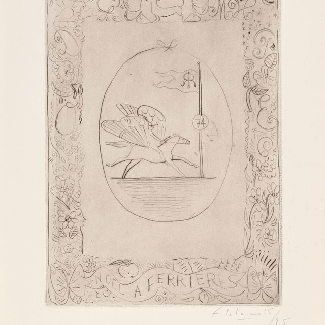 François-Xavier Lalanne — "НОЭЛЬ А ФЕРЬЕР", 1974