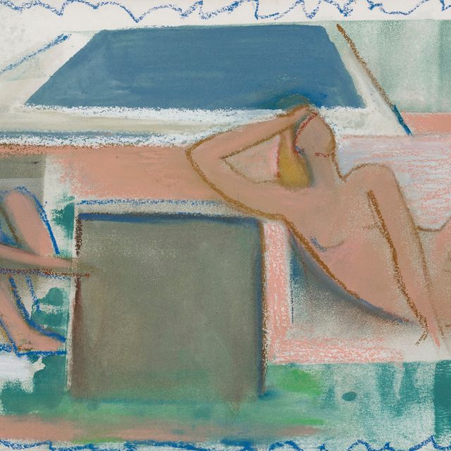 Francoise Gilot — бассейн