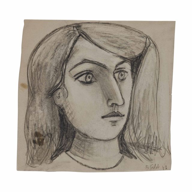 Francoise Gilot — Автопортрет художника