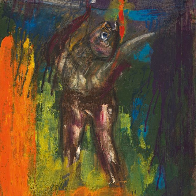Frank Bowling — Человек-рыба
