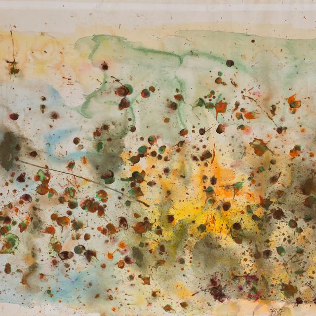 Frank Bowling — Без названия