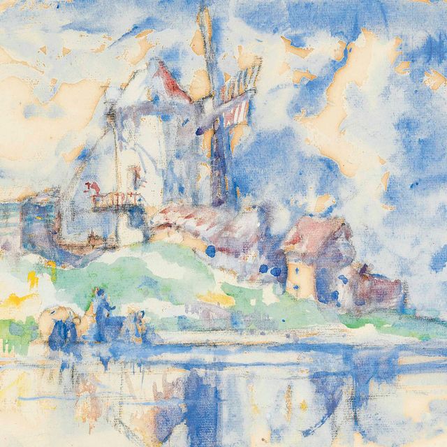 Frank Brangwyn — Мельница в Монтебеле