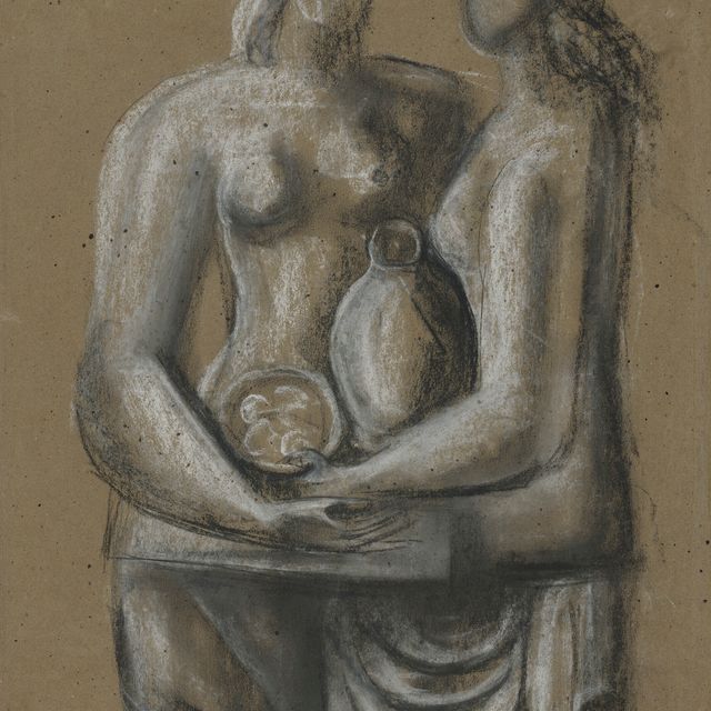 Frank Dobson — Этюд для скульптуры