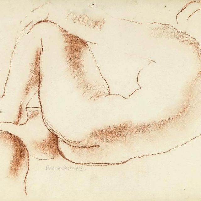 Frank Dobson — Лежащий обнаженный
